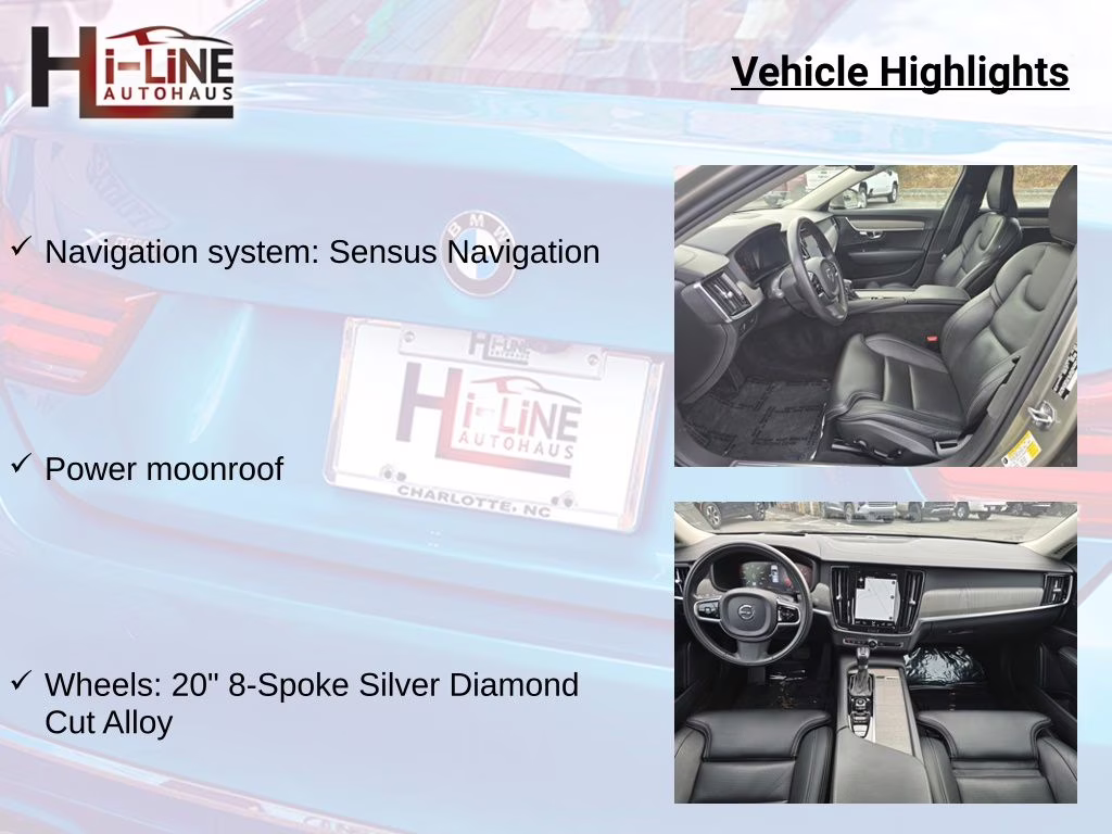 2021 Pebble Gray Metallic Volvo S90 T6 Inscription AWD Sedan