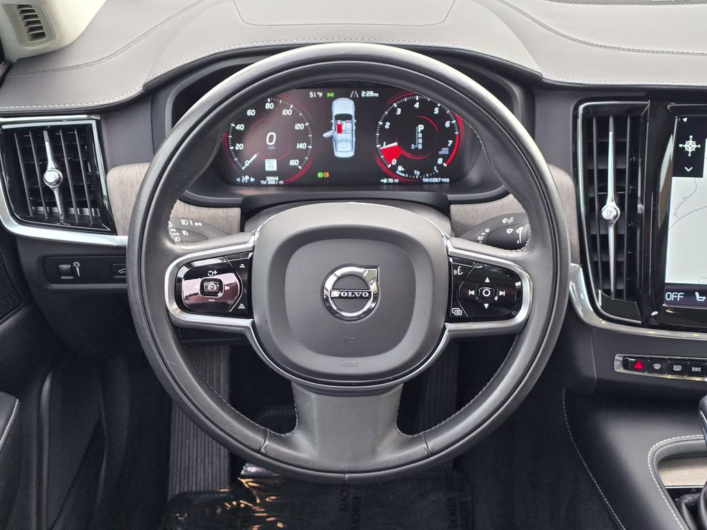 2021 Pebble Gray Metallic Volvo S90 T6 Inscription AWD Sedan