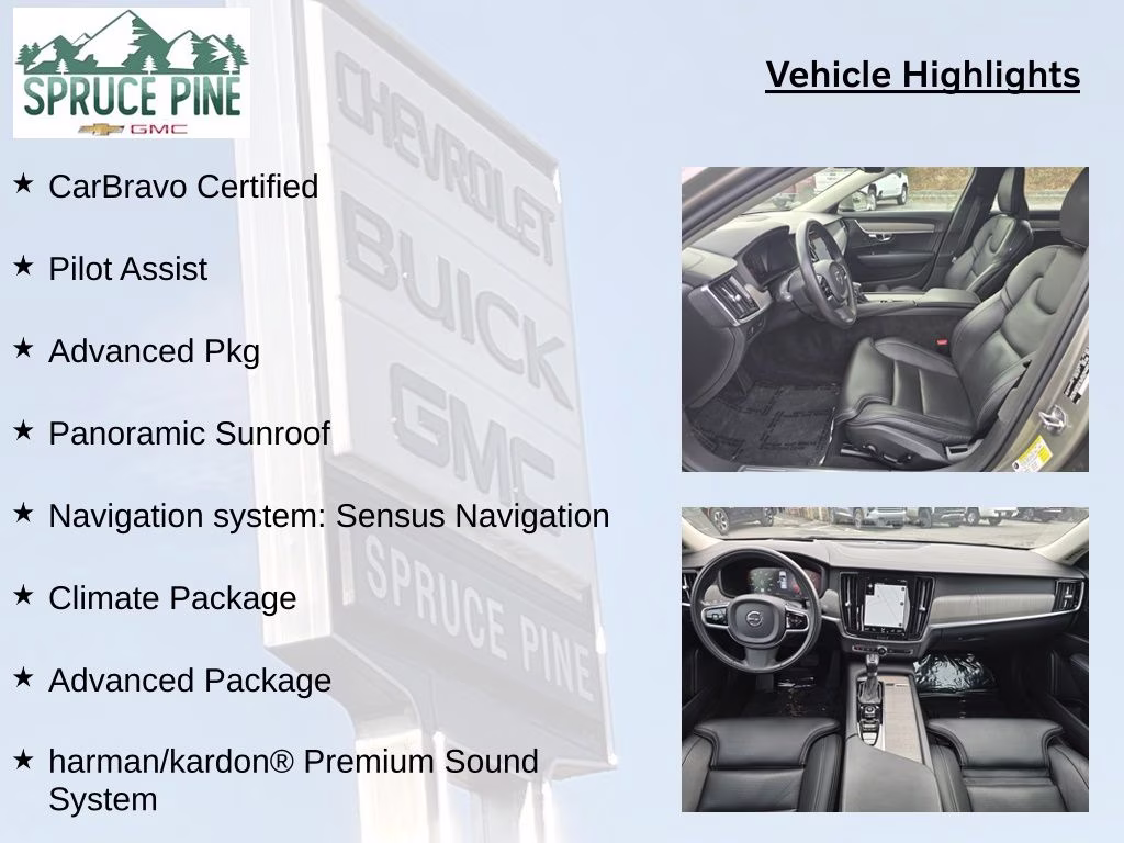 2021 Pebble Gray Metallic Volvo S90 T6 Inscription AWD Sedan
