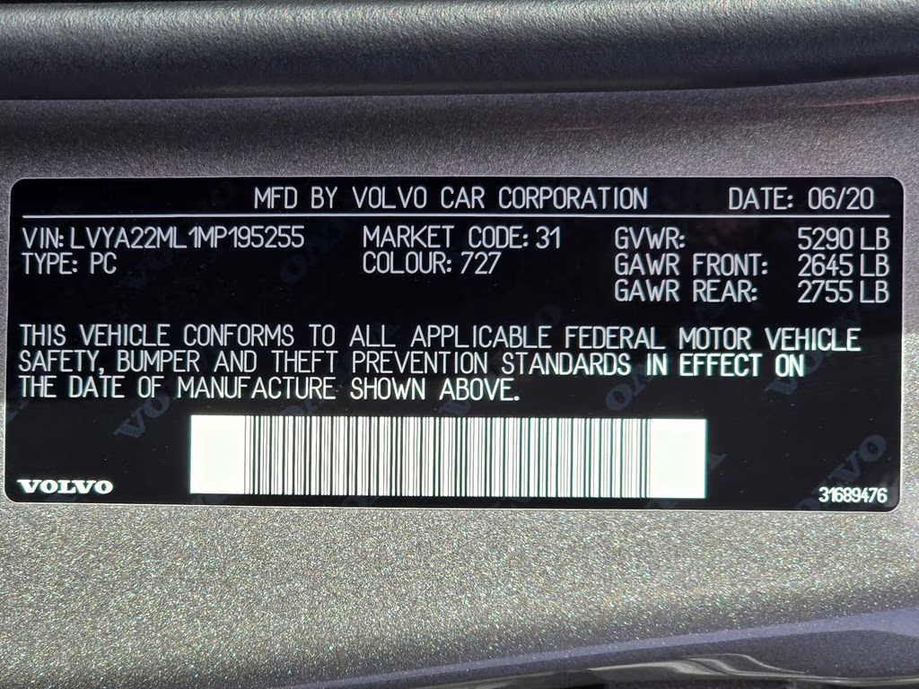 2021 Volvo S90 Inscription - Photo 51