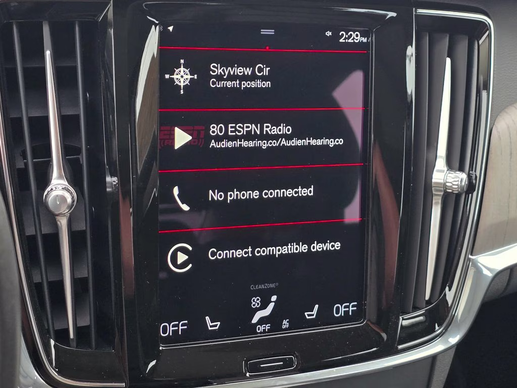 2021 Pebble Gray Metallic Volvo S90 T6 Inscription AWD Sedan