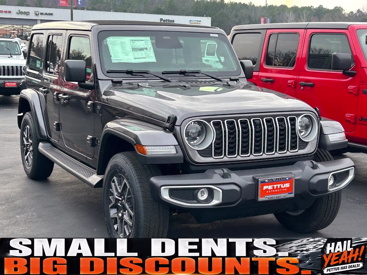 2026 Granite Crystal Metallic Clearcoat Jeep Wrangler Sahara 4X4 SUV