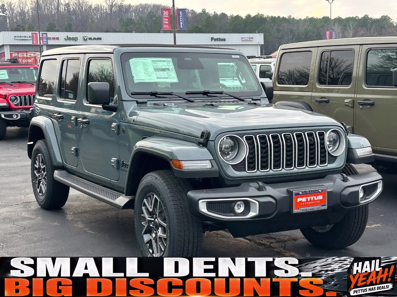 2026 Anvil Clearcoat Jeep Wrangler Sahara 4X4 SUV