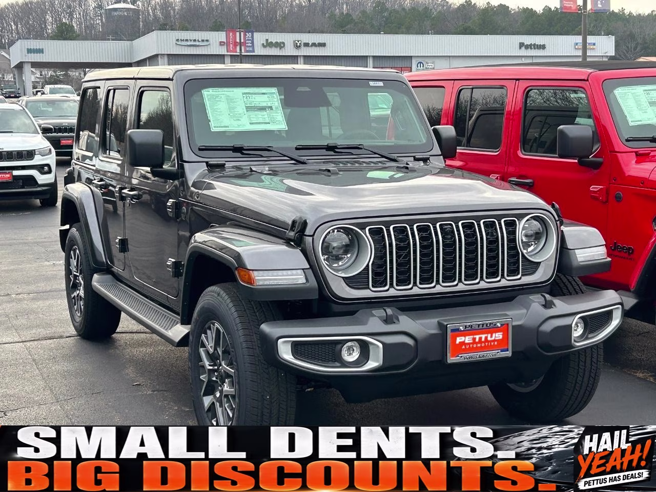 2026 Granite Crystal Metallic Clearcoat Jeep Wrangler Sahara 4X4 SUV