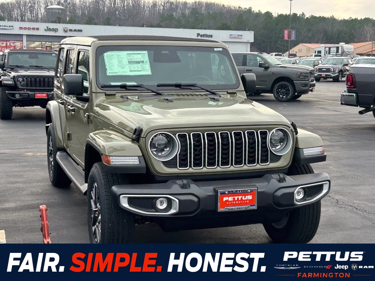 2026 41 Jeep Wrangler Sahara 4X4 SUV