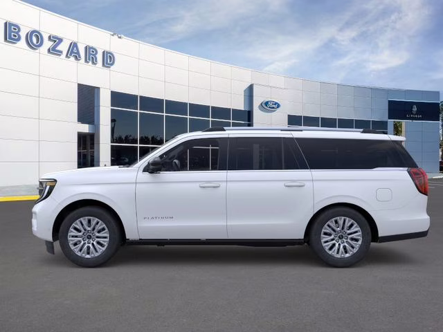2026 Star White Metallic Tri-Coat Ford Expedition Max Platinum 4X4 SUV