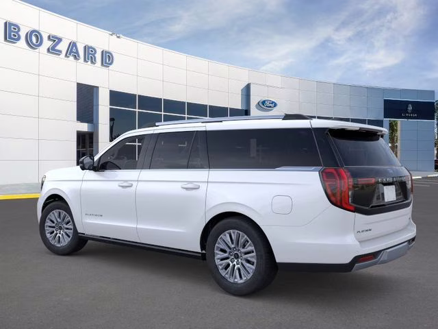 2026 Star White Metallic Tri-Coat Ford Expedition Max Platinum 4X4 SUV