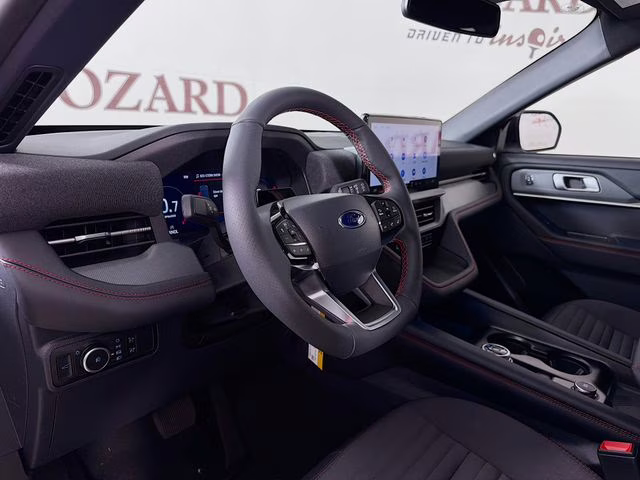 2026 Space White Metallic Ford Explorer ST-Line RWD SUV