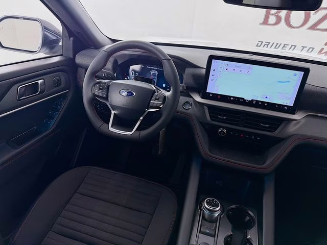 2026 Space White Metallic Ford Explorer ST-Line RWD SUV