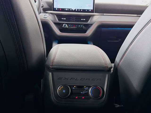 2026 Space White Metallic Ford Explorer ST-Line RWD SUV
