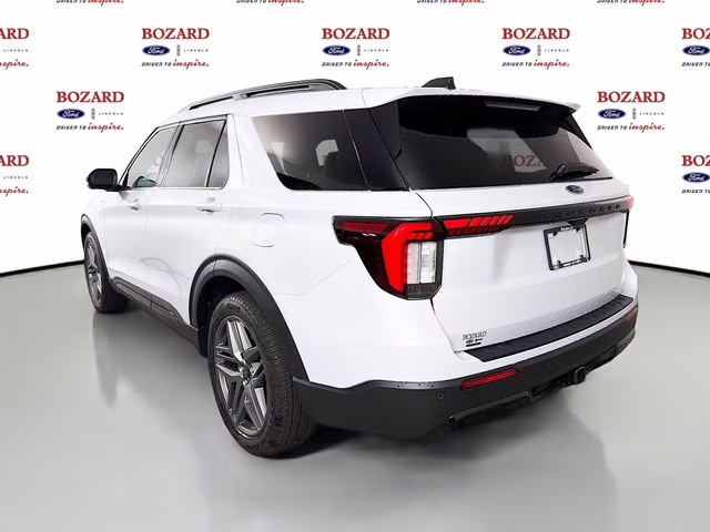 2026 Space White Metallic Ford Explorer ST-Line RWD SUV