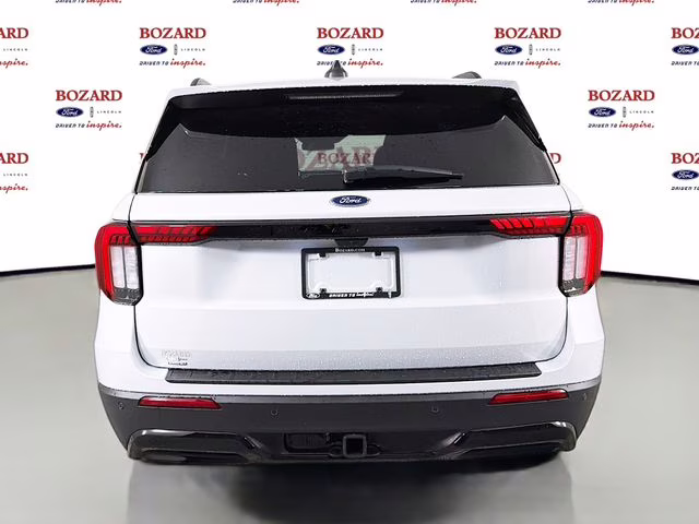 2026 Space White Metallic Ford Explorer ST-Line RWD SUV