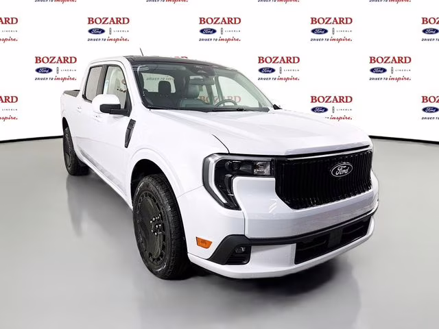 2026 Space White Metallic Ford Maverick Lobo Standard AWD Truck