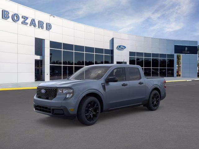 2026 Azure Gray Metallic Tri-Coat Ford Maverick XLT AWD Truck
