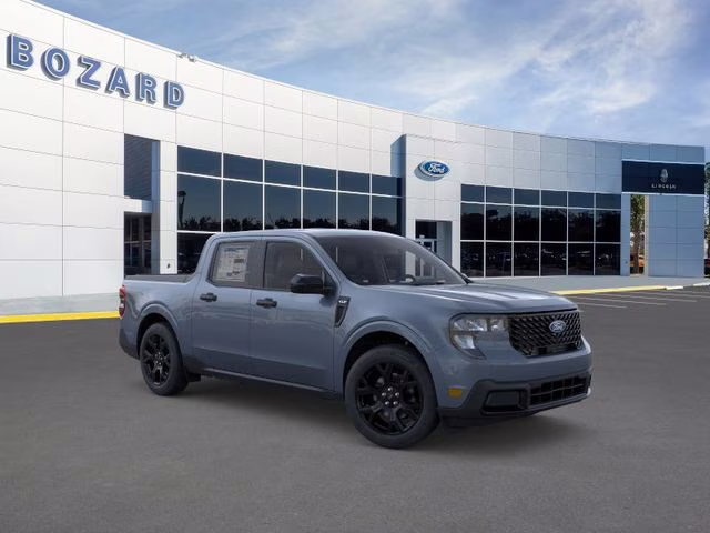 2026 Azure Gray Metallic Tri-Coat Ford Maverick XLT AWD Truck