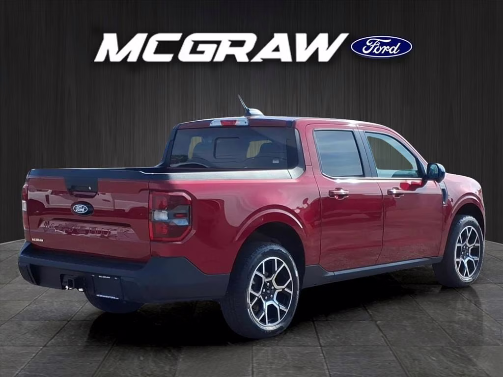 2025 Ruby Red Metallic Ford Maverick Lariat AWD Truck
