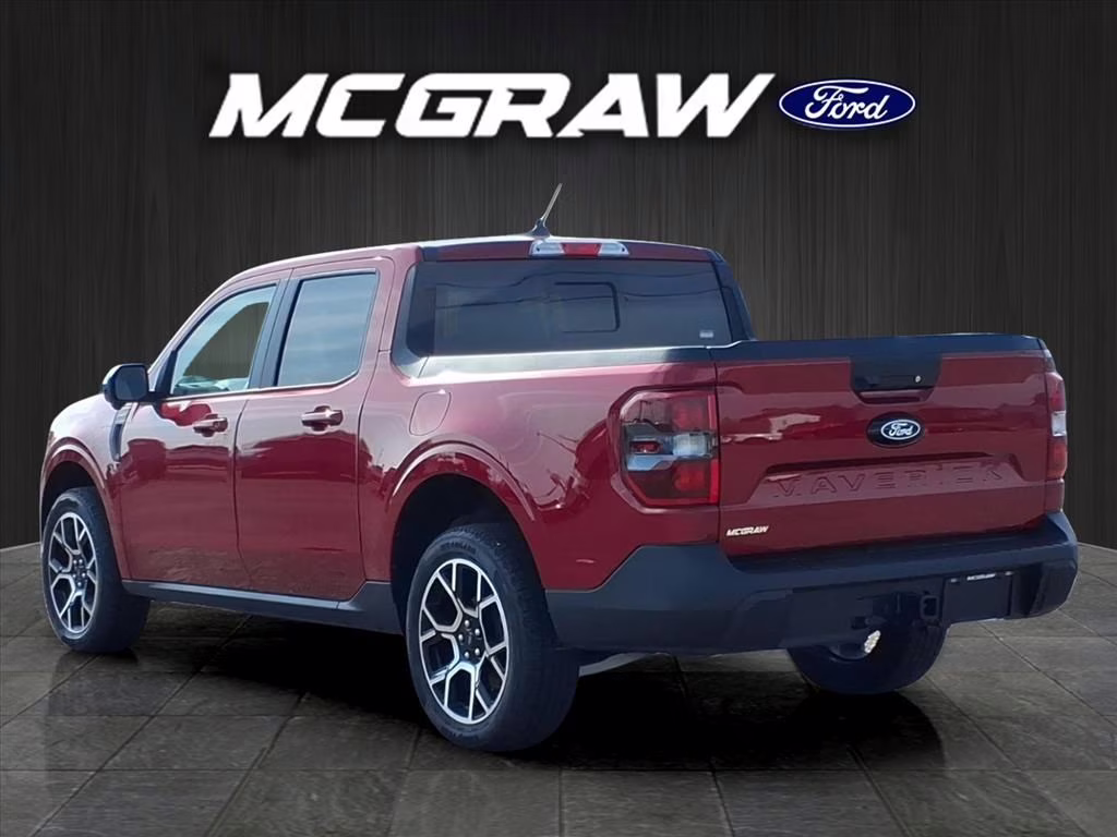 2025 Ruby Red Metallic Ford Maverick Lariat AWD Truck