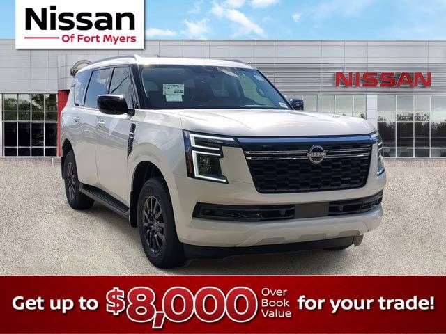 2026 Aspen White Tricoat Nissan Armada SV RWD SUV