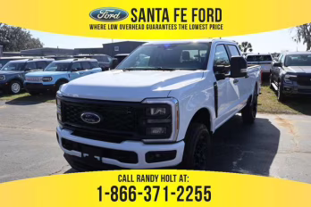 2026 White Ford Super Duty F-350 SRW STX 4X4 Truck