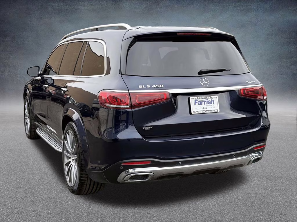 2022 Lunar Blue Metallic Mercedes-Benz GLS GLS 450 AWD SUV