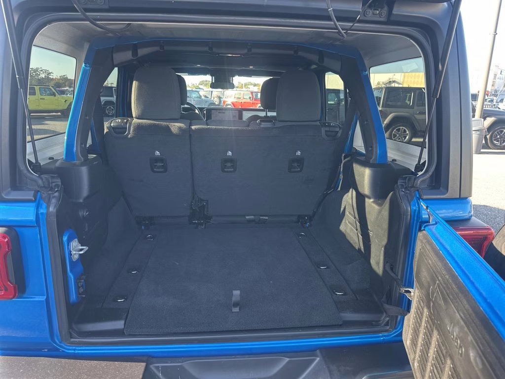 2024 Hydro Blue Pearl Coat Jeep Wrangler Sahara 4X4 SUV