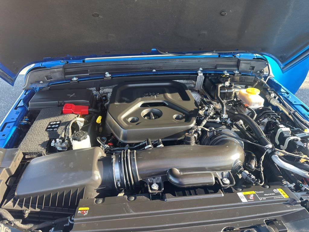 2024 Hydro Blue Pearl Coat Jeep Wrangler Sahara 4X4 SUV