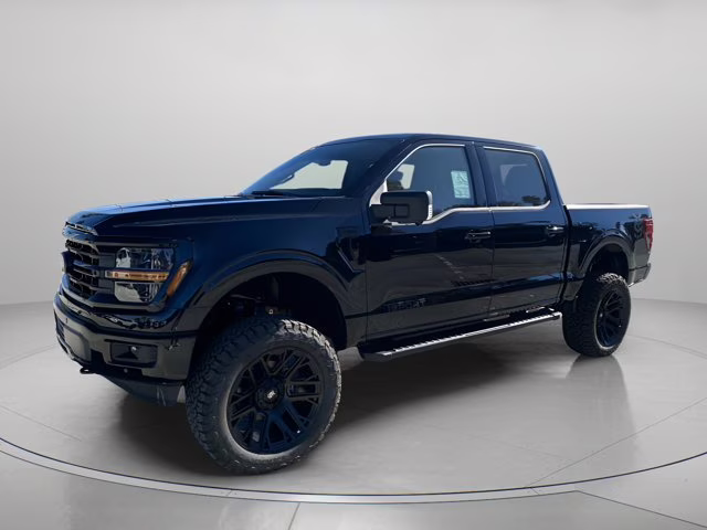 2025 Agate Black Metallic Ford F-150 XLT 4X4 Truck