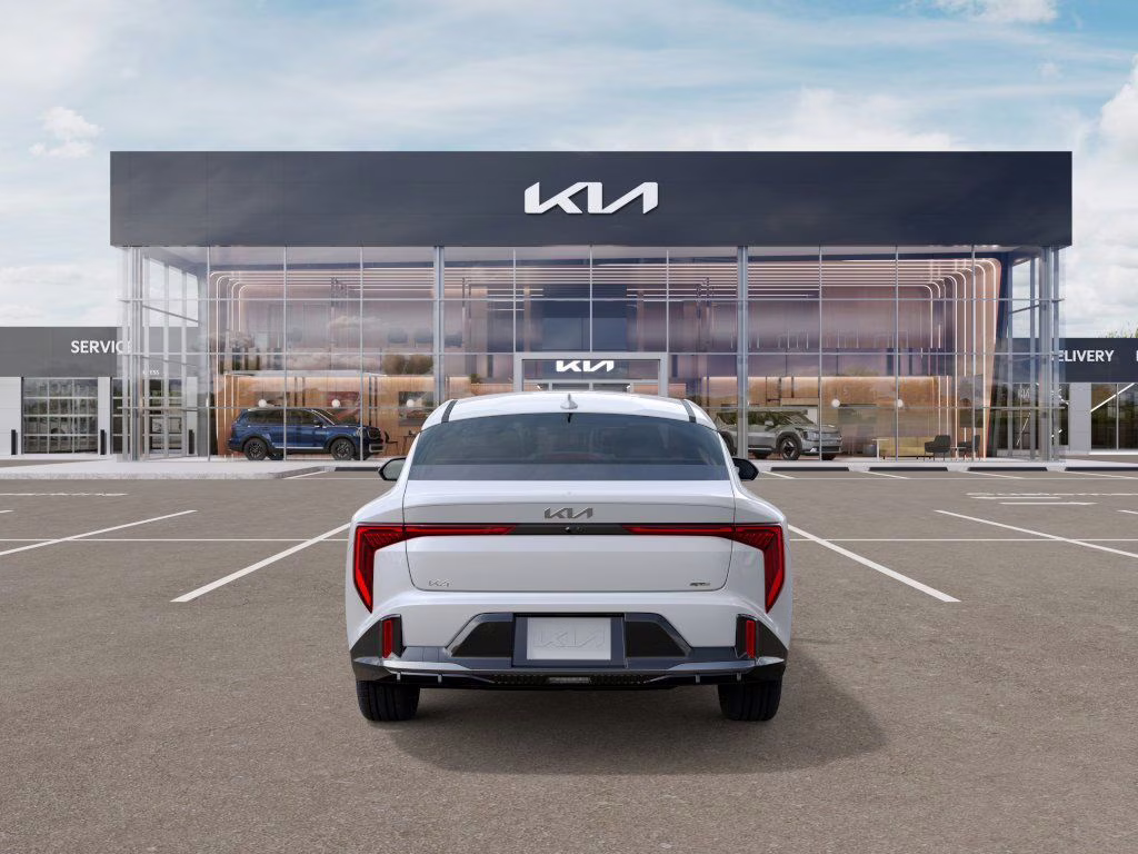 2026 Snow White Pearl Kia K4 GT-Line Turbo FWD Sedan