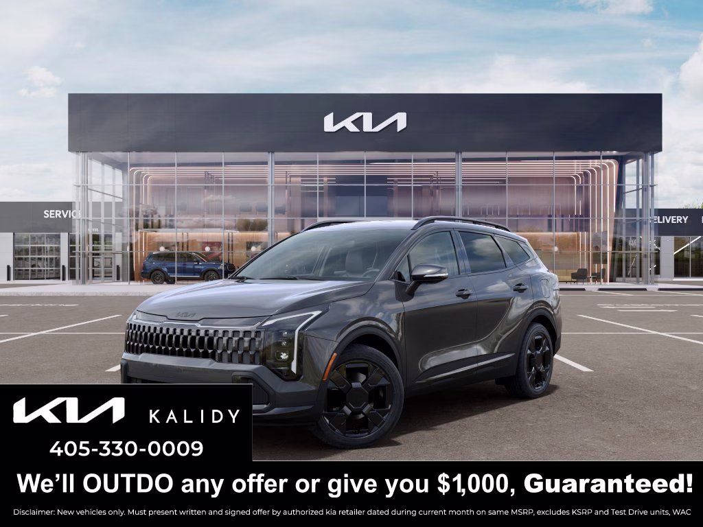 2026 Gravity Gray Kia Sportage Hybrid X-Line AWD SUV