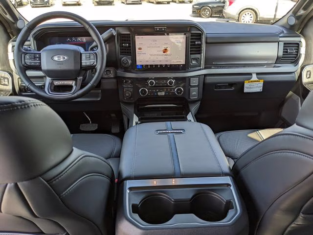 2026 Star White Metallic Tri-Coat Ford Super Duty F-350 SRW Platinum 4X4 Truck