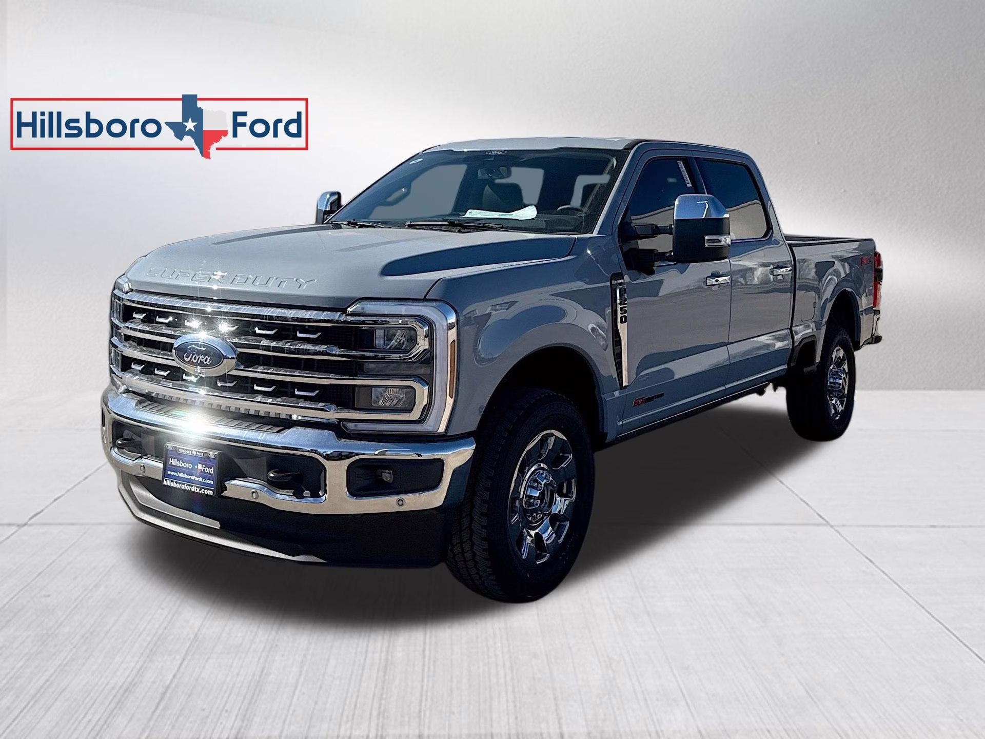 2026 Glacier Gray Metallic Tri-Coat Ford Super Duty F-250 SRW Lariat 4X4 Truck