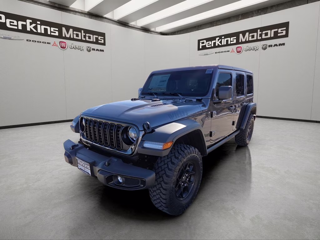 2026 granite crystal metallic clearcoat Jeep Wrangler Willys 4X4 SUV