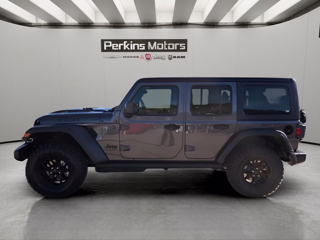 2026 granite crystal metallic clearcoat Jeep Wrangler Willys 4X4 SUV