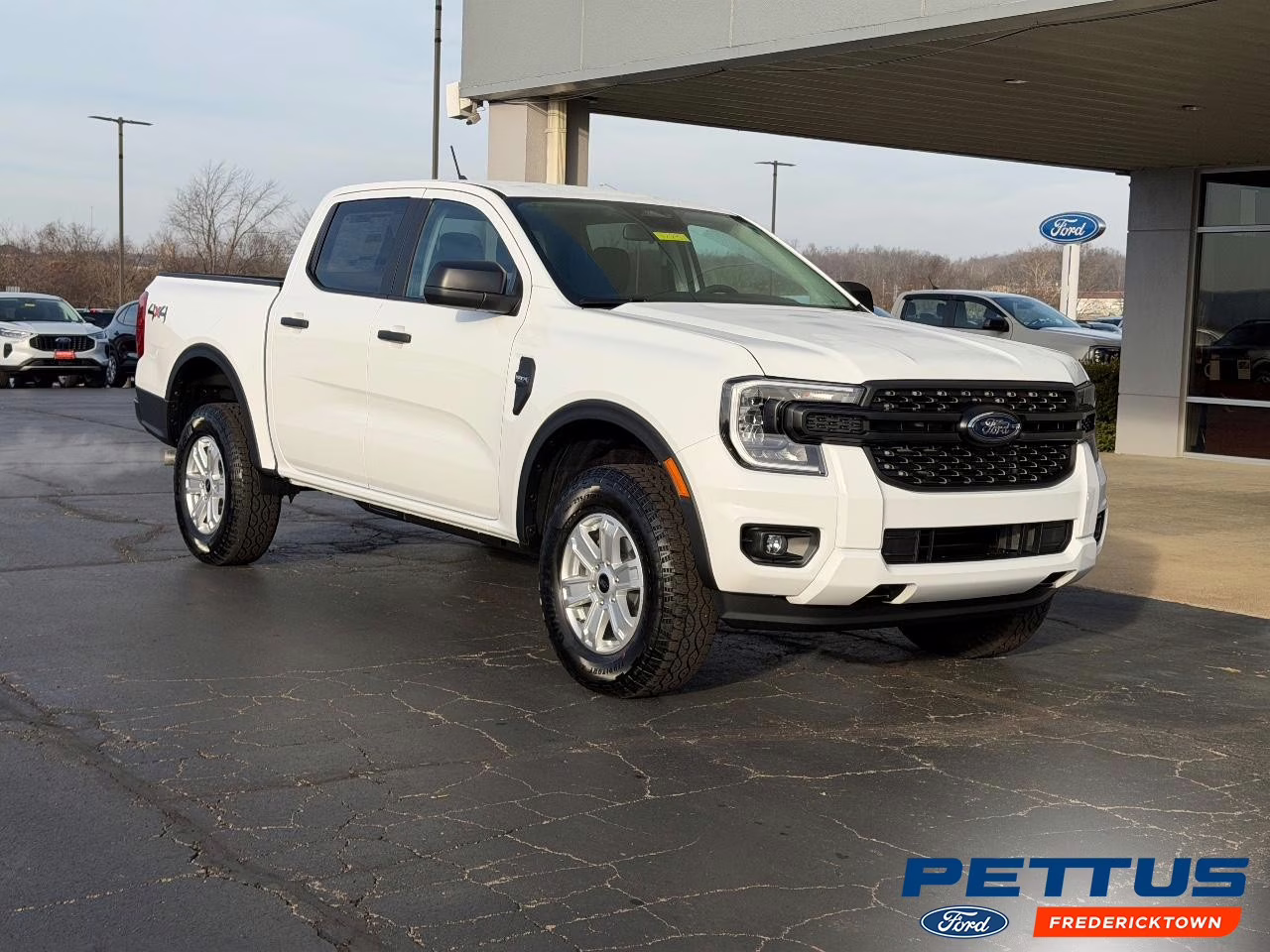 2025 Oxford White Ford Ranger XL 4X4 Truck