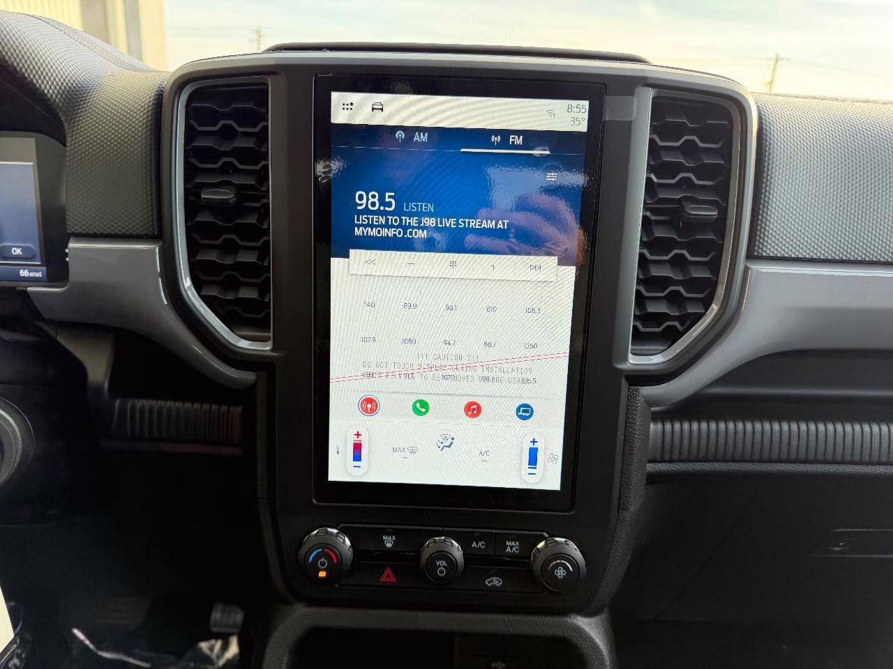 2025 Oxford White Ford Ranger XL 4X4 Truck