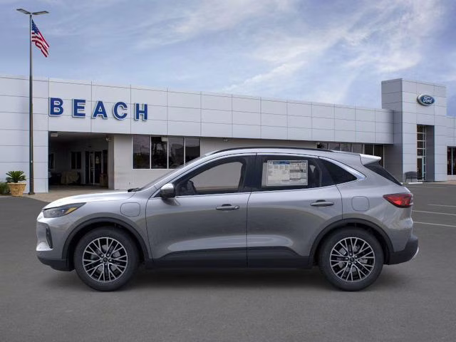 2025 Gray Metallic Ford Escape Plug-In Hybrid Base FWD SUV