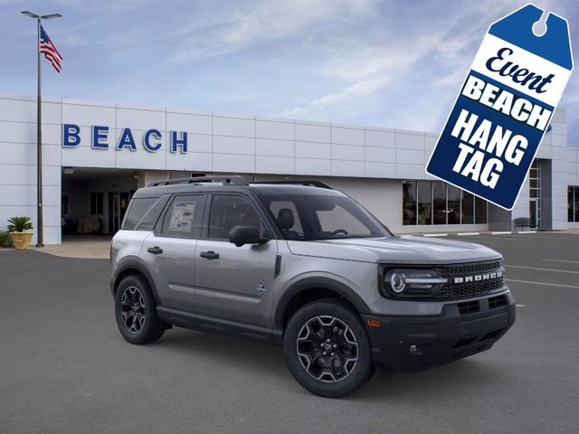 2026 Gray Metallic Ford Bronco Sport Outer Banks 4X4 SUV