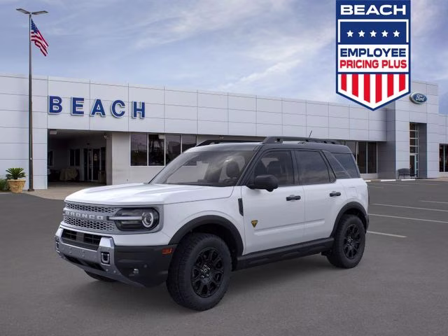 2026 Oxford White Ford Bronco Sport Badlands 4X4 SUV