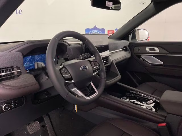 2026 White Metallic Ford Explorer Platinum RWD SUV