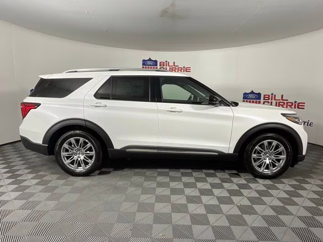 2026 White Metallic Ford Explorer Platinum RWD SUV