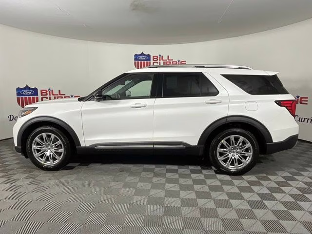 2026 White Metallic Ford Explorer Platinum RWD SUV