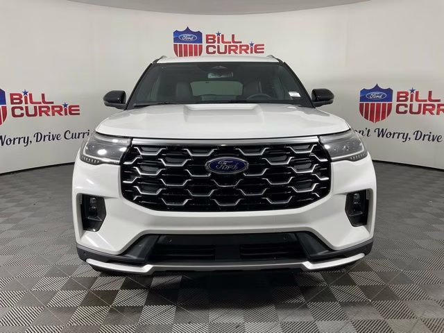 2026 White Metallic Ford Explorer Platinum RWD SUV