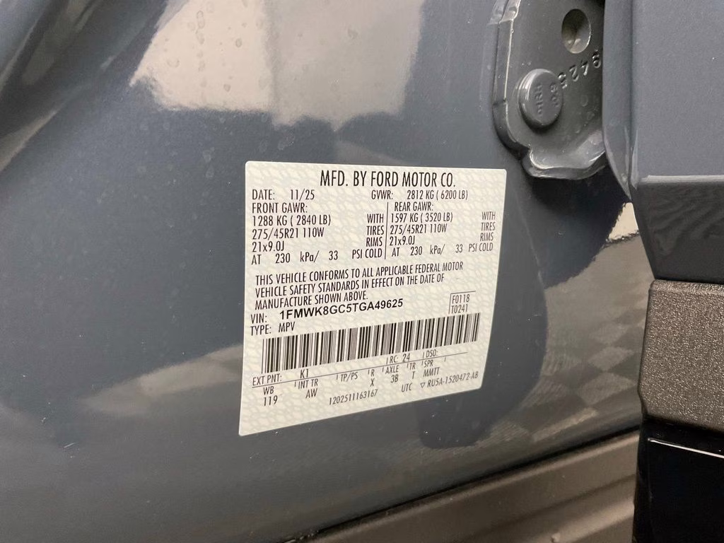 2026 Vapor Blue Ford Explorer ST 4X4 SUV