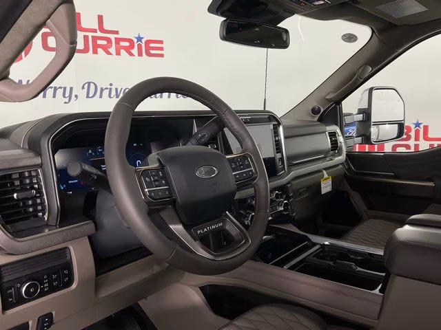 2026 White Metallic Ford Super Duty F-350 SRW Platinum 4X4 Truck