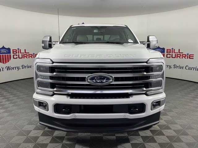 2026 White Metallic Ford Super Duty F-350 SRW Platinum 4X4 Truck