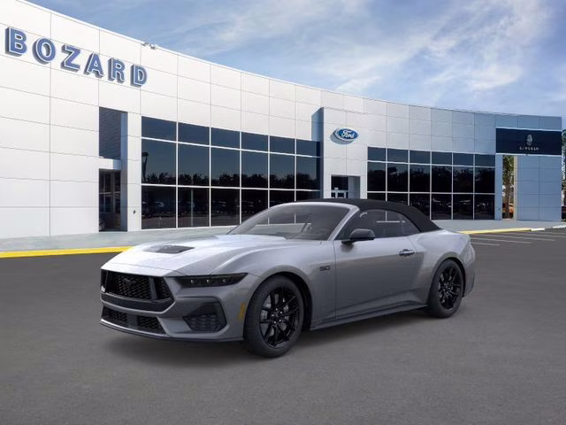 2026 Carbonized Gray Metallic Ford Mustang GT Premium RWD Convertible