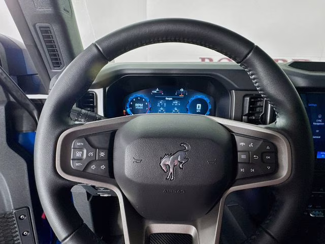 2025 Velocity Blue Metallic Ford Bronco Big Bend Bozard Built 4X4 SUV