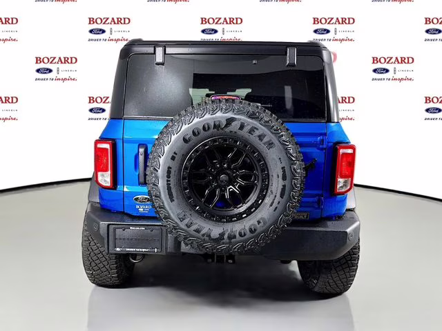 2025 Velocity Blue Metallic Ford Bronco Big Bend Bozard Built 4X4 SUV