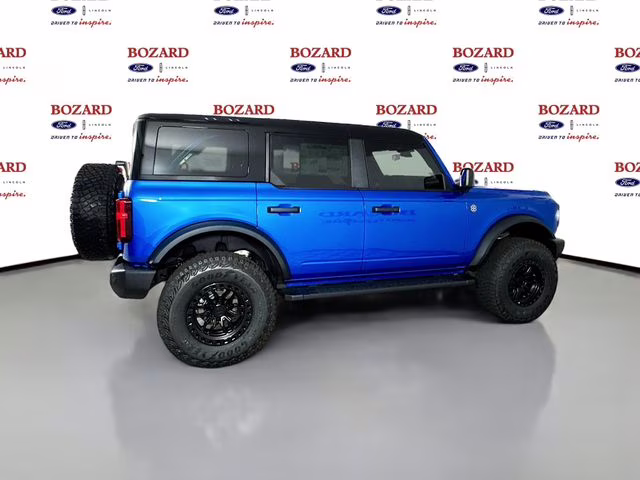 2025 Velocity Blue Metallic Ford Bronco Big Bend Bozard Built 4X4 SUV