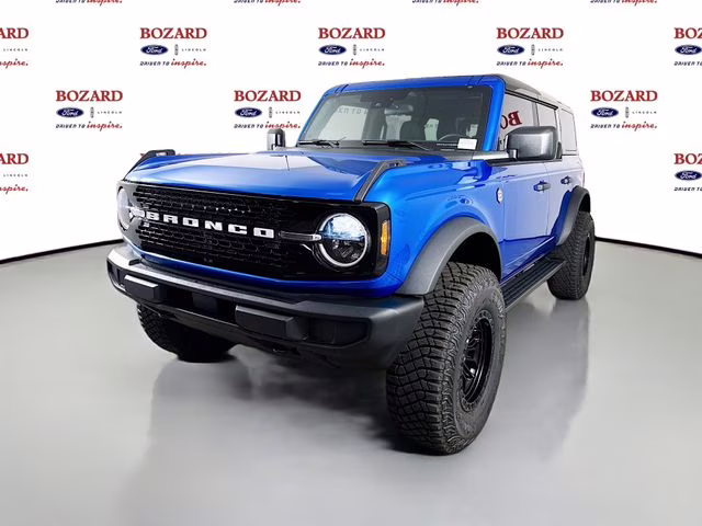2025 Velocity Blue Metallic Ford Bronco Big Bend Bozard Built 4X4 SUV